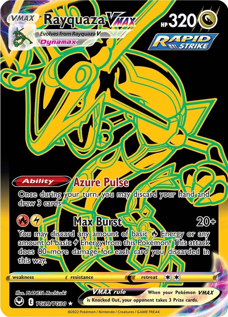 Rayquaza VMAX (TG29/TG30) [Sword & Shield: Silver Tempest] 