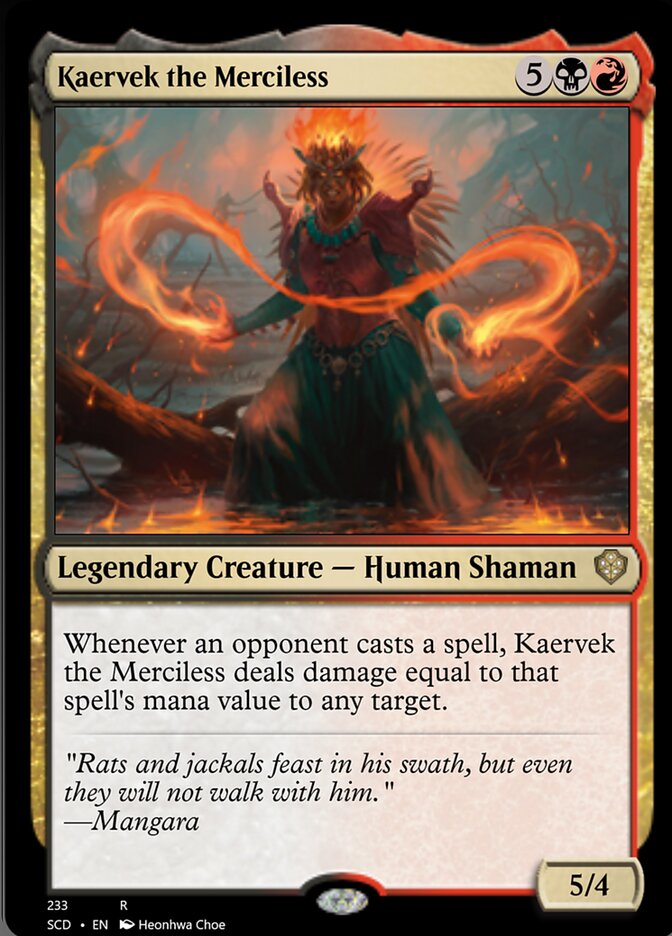 Kaervek the Merciless [Starter Commander Decks] 