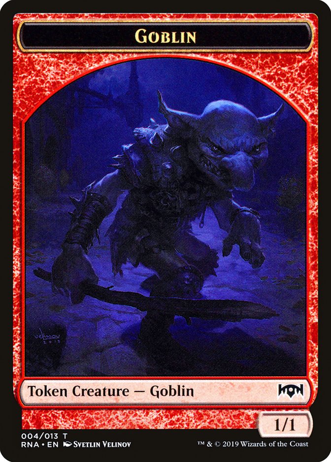 Goblin Token [Ravnica Allegiance Tokens] 