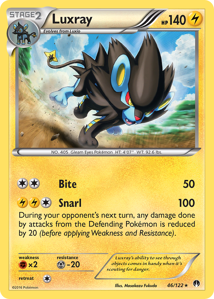 Luxray (46/122) [XY:BREAKpoint] 