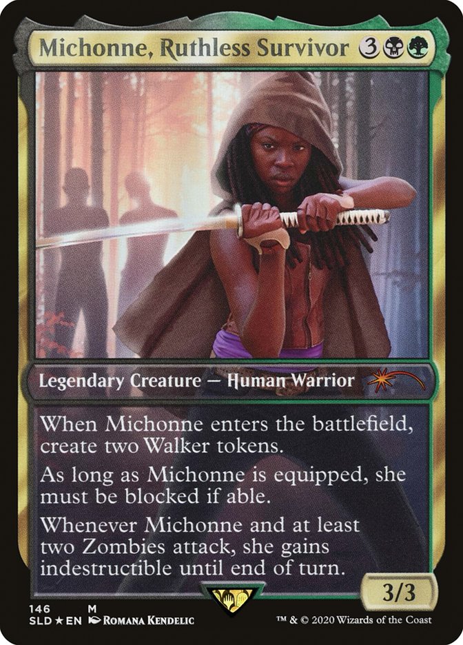 Michonne, Ruthless Survivor [Secret Lair Drop Series] 