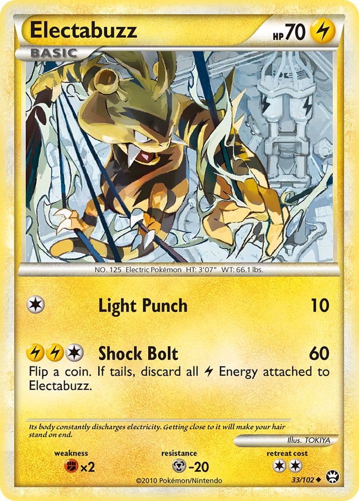 Electabuzz (33/102) [HeartGold &amp; SoulSilver: Triumphant] 