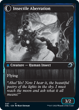 Delver of Secrets // Insectile Aberration [Innistrad: Double Feature] 