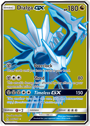 Dialga GX (146/156) [Sun &amp; Moon: Ultra Prism] 