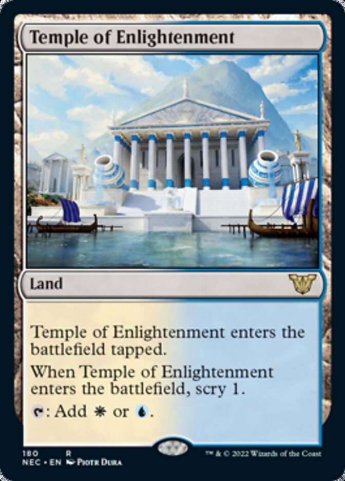 Temple of Enlightenment [Kamigawa: Neon Dynasty Commander] 