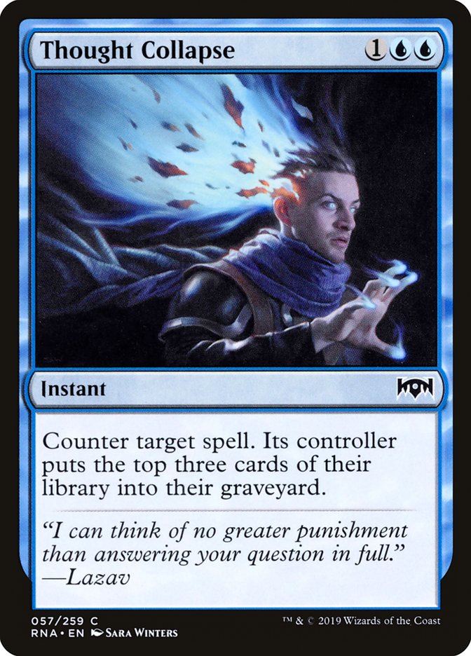 Thought Collapse [Ravnica Allegiance] 