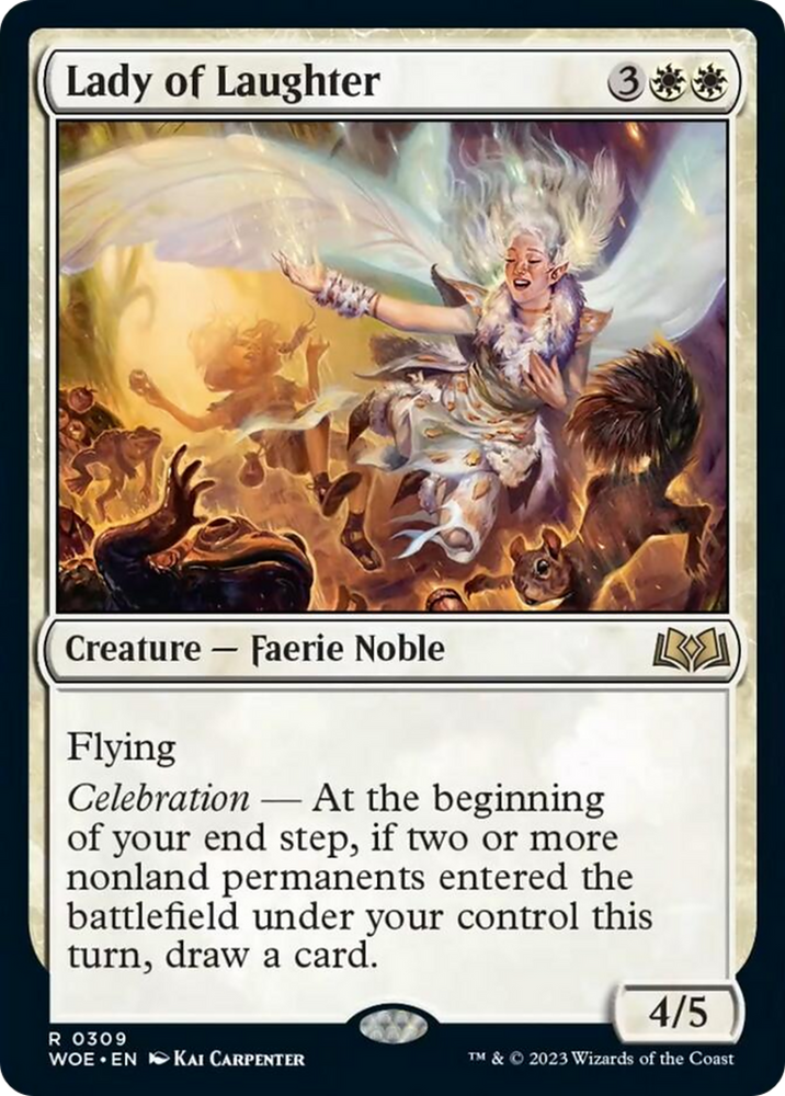 Lady of Laughter [Wilds of Eldraine] 
