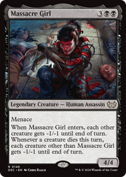 Massacre Girl [Duskmourn: House of Horror Commander]