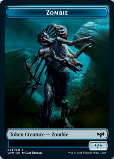 Zombie Token (005) [Innistrad: Crimson Vow Tokens] 