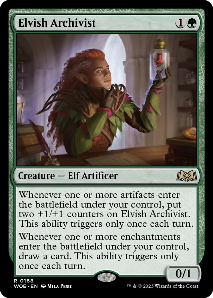 Elvish Archivist [Wilds of Eldraine] 