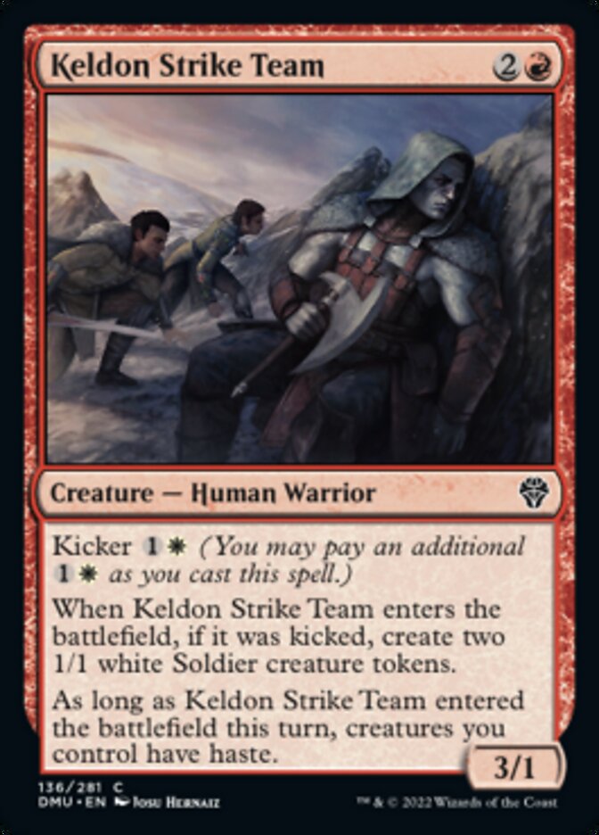 Keldon Strike Team [Dominaria United] 