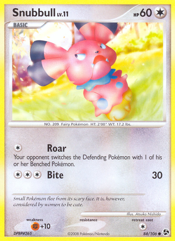 Snubbull (84/106) [Diamond &amp; Pearl: Great Encounters] 