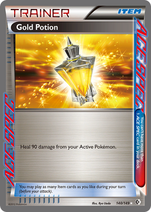 Gold Potion (140/149) [Black &amp; White: Boundaries Crossed] 