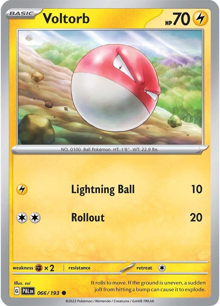 Voltorb (066/193) [Scarlet &amp; Violet: Paldea Evolved] 