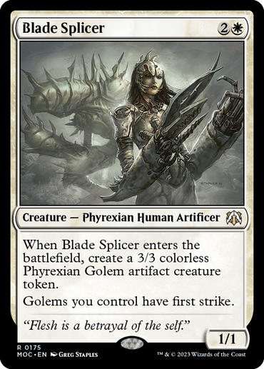 Blade Splicer [March of the Machine Commander] 