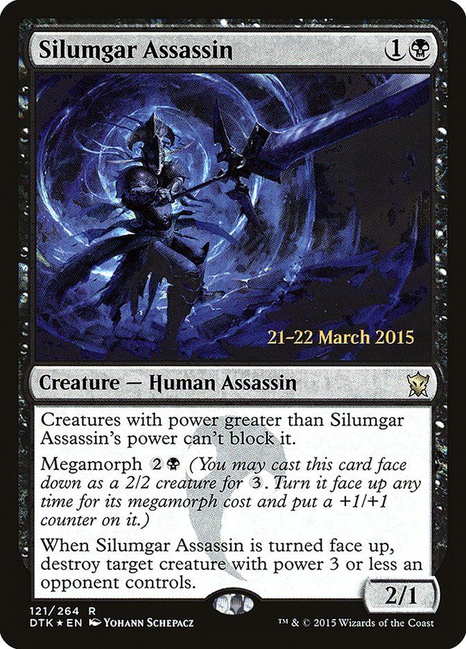 Silumgar Assassin [Dragons of Tarkir Prerelease Promos]