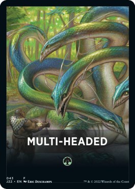 Multi-Headed Theme Card [Jumpstart 2022 Front Cards] 