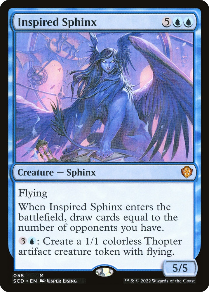 Inspired Sphinx [Starter Commander Decks] 