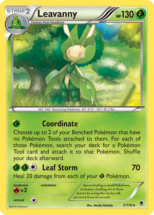 Leavanny (7/119) [XY: Phantom Forces]