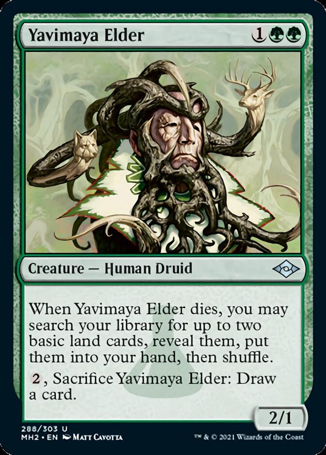 Yavimaya Elder (Foil Etched) [Modern Horizons 2] 