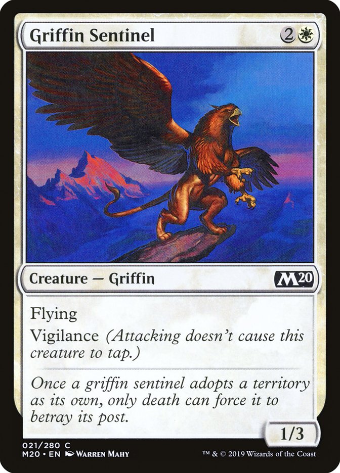 Griffin Sentinel [Core Set 2020] 