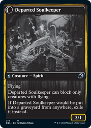 Devoted Grafkeeper // Departed Soulkeeper [Innistrad: Double Feature] 