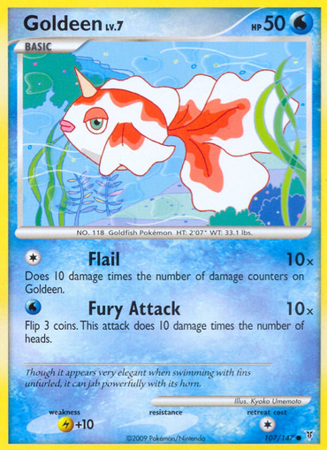 Goldeen (107/147) [Platinum: Supreme Victors] 