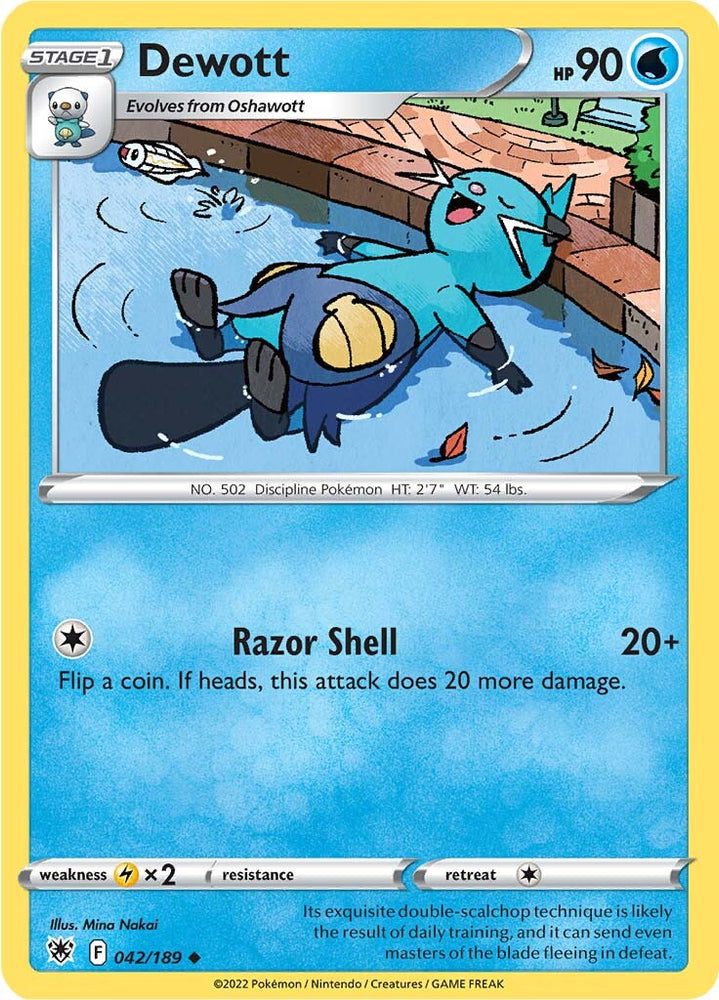 Dewott (042/189) [Sword &amp; Shield: Astral Radiance] 