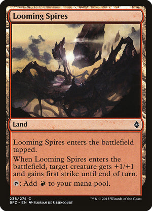 Looming Spiers [Battle for Zendikar] 