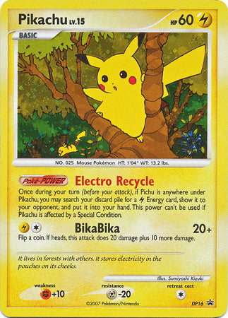 Pikachu (DP16) [Countdown Calendar Promos]