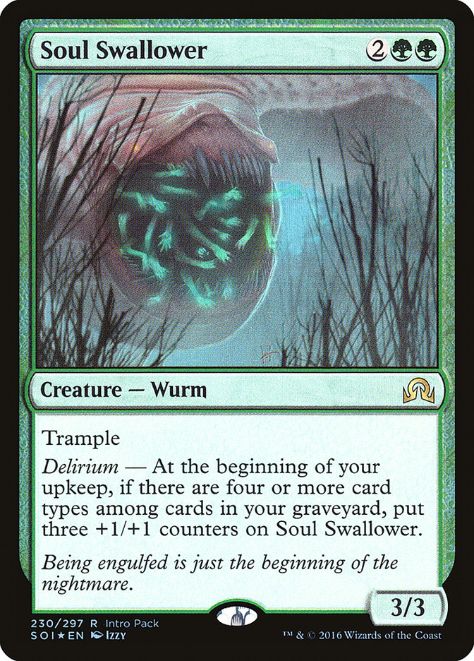 Soul Swallower (Intro Pack) [Shadows over Innistrad Promos] 