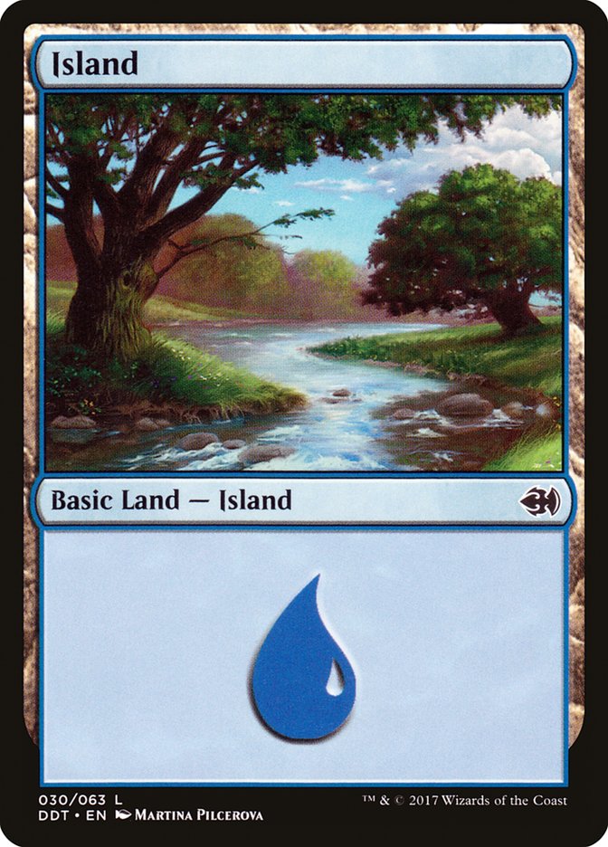 Island (30) [Duel Decks: Merfolk vs. Goblins] 