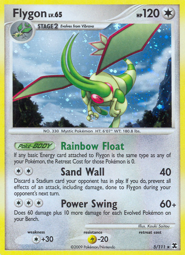 Flygon (5/111) [Platinum: Rising Rivals]