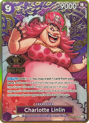 Charlotte Linlin (Japanese Version 2nd Anniversary Set) [One Piece Promotion Cards]