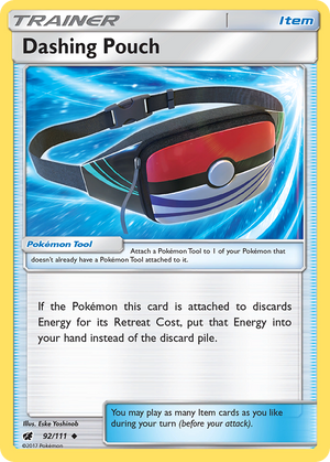 Dashing Pouch (92/111) [Sun &amp; Moon: Crimson Invasion] 