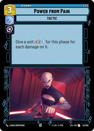 Power from Pain (042/262) (042/257) [Jump to Lightspeed]