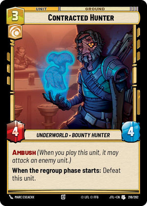 Contracted Hunter (216/262) (216/257) [Jump to Lightspeed]