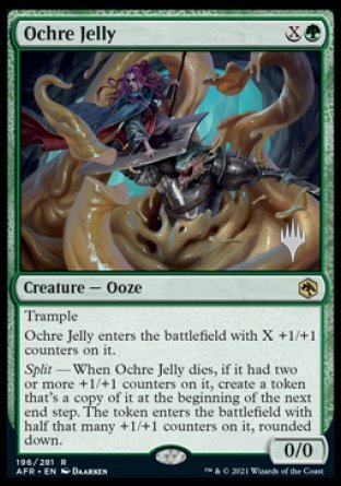 Ocher Jelly (Promo Pack) [Dungeons &amp; Dragons: Adventures in the Forgotten Realms Promos] 