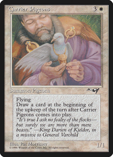 Carrier Pigeons (Holding Pigeon) [Alliances] 