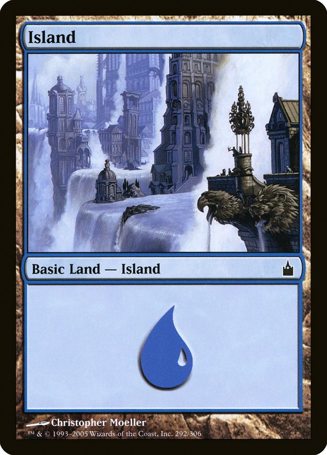 Island (292) [Ravnica: City of Guilds] 