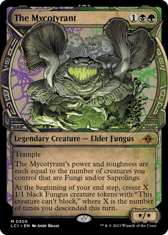 The Mycotyrant (Showcase) [The Lost Caverns of Ixalan] 