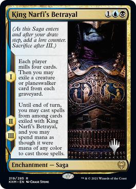 King Narfi's Betrayal (Promo Pack) [Kaldheim Promos] 