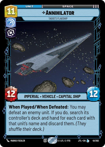Annihilator - Tagge's Flagship (041/262) (041/262) [Jump to Lightspeed]