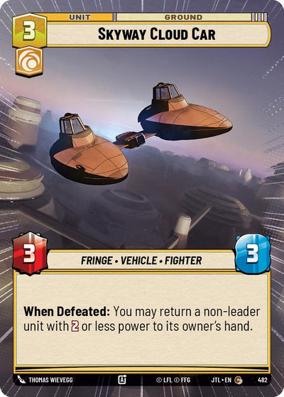 Skyway Cloud Car (482) (Hyperspace) (482) [Jump to Lightspeed]
