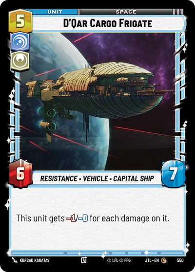 D'Qar Cargo Frigate (550) (550) [Jump to Lightspeed]