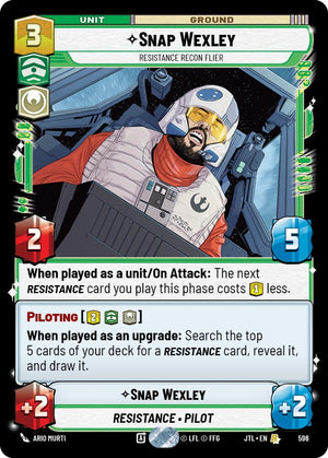 Snap Wexley - Resistance Recon Flier (596) (596) [Jump to Lightspeed]