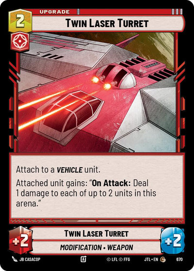 Twin Laser Turret (670) (670) [Jump to Lightspeed]
