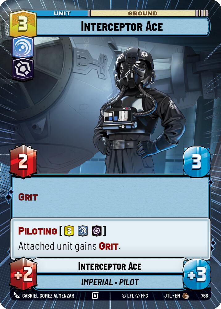 Interceptor Ace (768) (Hyperspace Foil) (768) [Jump to Lightspeed]