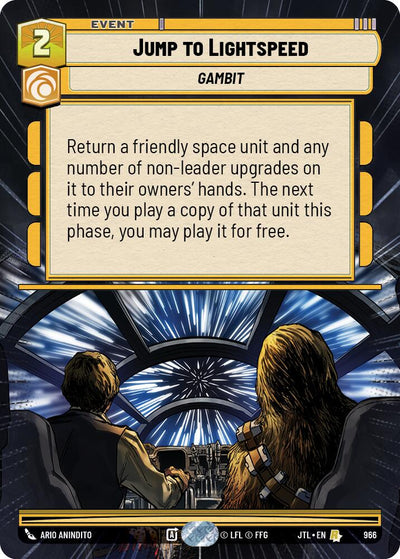 Jump to Lightspeed (966) (Hyperspace Foil) (966) [Jump to Lightspeed]