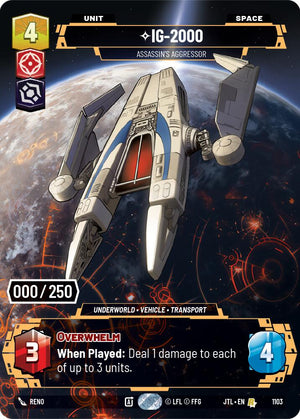 IG-2000 - Assassin's Aggressor (1103) (Serialized) (1103) [Jump to Lightspeed]